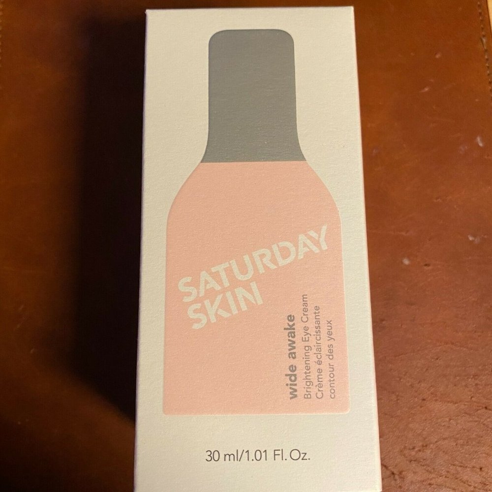 Saturday Skin Wide Awake Brightening Eye Cream |FULL SIZE 1.01 fl oz| NEW in Box - Picture 4 of 6